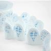 Baby Blue Pull Bow Ribbons , Confetti Flowers, Jordan Almonds Ribbons, Almond Favors Ribbons DIY Favors Flower Pull Bow Ribbon Almonds Made in Italy view 1