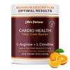 Life's Fortune 5000mg L- Arginine Supplement Powder & 1000mg L-Citrulline, High Potency Nitric Oxide Health Booster, Endurance, Workout Performance, Natural Orange Flavor (20 Servings) view 1