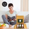 Classic & Cozy Holiday Tea Gift Set by La Tea Dah, Gourmet Herbal Tea Variety Pack with 3 Premium Teas, Apple Cider Tea, Herbal Chamomile Tea, & Rooibos Decaf Chai Tea (18 Sachets) view 3
