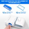 24PCS CPAP Filters for Dream Station 1 Filters, Includes 12 Assembled Pollen Filters and 12 Ultra-fine Filters, IBEET Replacement Filters Supplies for DreamStation 1 view 2