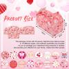 Jeyiour 48 Pcs Bulk Valentine's Day Treat Boxes Heart Paper Cookie Box for Valentine Party Classroom Exchange Candy Bakery Cupcake Gift, 6.3 x 3.14 x 3.14 Inches view 2