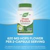 Nature's Way Hops Flowers, Traditionally Used to Calm Restlessness*, 620 mg Hops Flowers per 2-Capsule Serving, Herbal Supplement, Vegan, Gluten Free & Dairy Free, 100 Capsules (Packaging May Vary) view 4