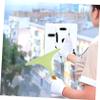 Zerodeko Shower Window Squeegee Portable Bathroom Cleaner Tool for Glass Tile and Mirrors Durable Design Hook for Easy Storage for Use view 2