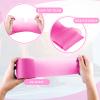 2 Rolls Prewrap Athletic Tape Foam Underwrap Tape Sports Foam Underwrap Bandage for Hair Wrists Elbows Knees Ankles, 2.75 Inches x 30 Yards(Pink, White) view 3