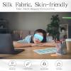 48 Pieces Silk Sleep Mask Eye Coverings for Sleeping Smooth Soft Eye Covers Mask with Elastic Strap for Sleeping Blocking Lights Travel Relax (48 Pieces) view 3