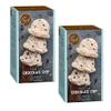 Triple Scoop - Premium Vanilla Choc Chip (2) Ice Cream Mix For Ice Cream Maker. Simple, Easy, Delicious. From Gourmet Mix To Maker in 5 Minutes, Makes 2 Creamy Qrts, Made in USA (2 Pk, Vanilla Choc) view 1