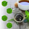 Gourmanity Japanese Loose Tea Sampler, 3 Flavors of Green Herbal Tea Mix with Floral & Fruity Notes, Great Gift for any Tea Enthusiast, Product of Austria, 0.88oz view 4