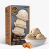 Triple Scoop - Premium Salted Caramel (2) Ice Cream Mix For Ice Cream Maker. Simple, Easy, Delicious. From Gourmet Mix To Maker in 5 Minutes, Makes 2 Creamy Qrts, Made in USA (2 Pack, Salted Caramel) view 3