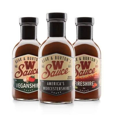 Bear & Burton's Flavor Pack - W Sauce, Fireshire & Veganshire