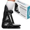 Brace On Adjustable Night Splint - Plantar Fasciitis, Achilles Tendon, Heel Spur, and Foot Pain Relief Stretching Boot for Men and Women, Medium, Black view 1