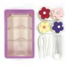 LCFALO Contact Lens Case, Travel Solution Organizer Cases With Stick Tool Set Portable Cute Eye Contact Lens Case view 2