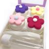 LCFALO Contact Lens Case, Travel Solution Organizer Cases With Stick Tool Set Portable Cute Eye Contact Lens Case view 3