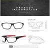 helena Men outdoor Driving Photochromic Bifocal Reading Glasses Sports Goggles Women Square Transition Reader Sunglasses (black, 1.75, multiplier_x) view 3