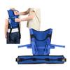 Gait Belt for Seniors Transfer Gate Belt for Elderly Lifting with 8 Handles Physical Therapy Lift Assist Patient Fall Prevention Medical Walking Standing Aids Supports Safety Harness (Mesh - Blue) view 1