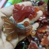 WGPHD Health & Household Natural Agate Goldfish Crystal Crystal Carved Animal Polished Gemstone Crystal Healing view 4