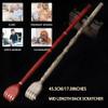 Back Scratcher for Men Household Medium and Long Handle Backscratchers, Elderly Use Hand Polished Wood Scratching, Great Gift (Color : Red*1, Size : 45.5cm) view 2