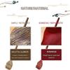 Back Scratcher for Men Household Medium and Long Handle Backscratchers, Elderly Use Hand Polished Wood Scratching, Great Gift (Color : Red*1, Size : 45.5cm) view 3