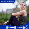 40Pack Libre 3 Plus Sensor Covers for Freestyle Bandage Waterproof 15 Days Transparent Adhesive Patches for Libre 3 CGM Overpatches Tape Without Hole, Clear Round Tape Hyperallergenic & Latex Free view 3