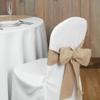 GANAZONO 1roll Wide Natural Jute Ribbon Decorative Wrapping Ribbon for Crafts Weddings Parties and Seasonal Decor view 2