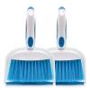 Small Broom and Dustpan Set, Small Dustpan and Brush Set, Mini Dust pan and Brush, Hand Broom and dust pan, Mini dustpans are Ideal for Cleaning Little Areas Like desks, Kitchens, pet Rooms. (2 Set) view 1
