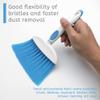 Small Broom and Dustpan Set, Small Dustpan and Brush Set, Mini Dust pan and Brush, Hand Broom and dust pan, Mini dustpans are Ideal for Cleaning Little Areas Like desks, Kitchens, pet Rooms. (2 Set) view 4