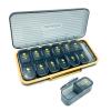 7-Day Pill case 2 Times a Day, Pill Organizer 2 Times a Day,Am Pm Daily Pill Case Travel Pill Organizer,Large Capacity Pill Organizer for Medicine Vitamin Fish,14 Cells 2 Times a Day Pill Organizer view 1