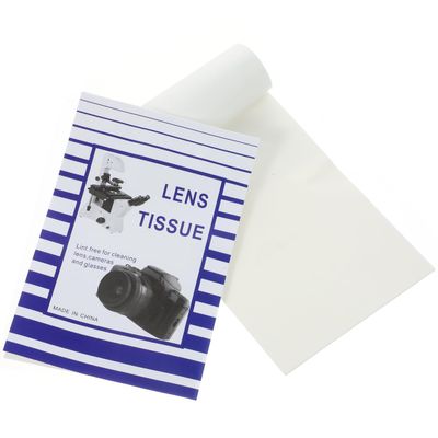 100pcs Lens Cleaning Paper, 10x15cm Dry Lens Tissue Cleaner Eyeglass Clean Paper Cloth for Camera Lense, Glass Microscope, Magnifiers Screen, White, 2 Booklets