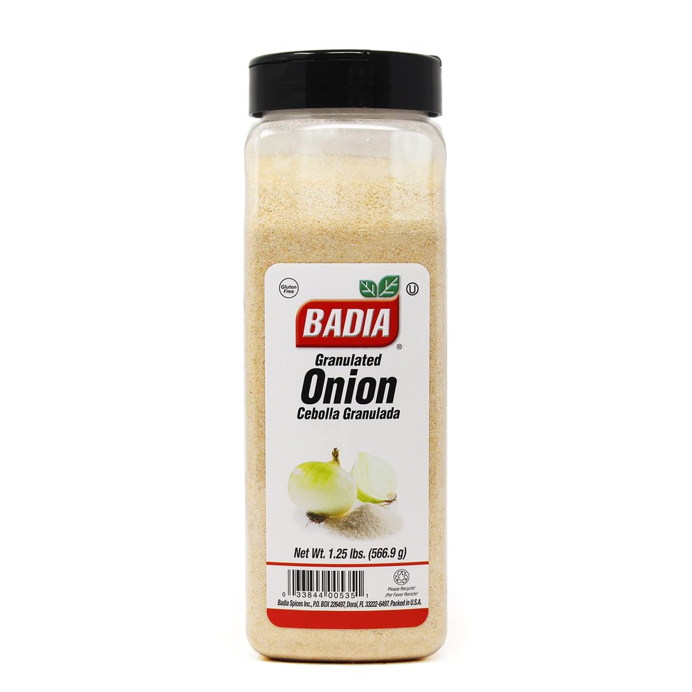 Badia Granulated Onion, 1.25 lb - Pack of 2