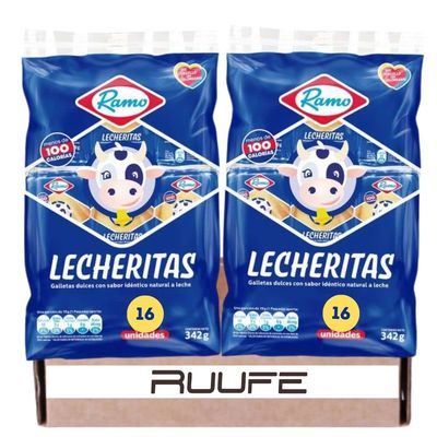 Galletas lecherita Ramo Sweet and Soft Crakers (32 pack) Milkmaid Flavor Galletas Colombianas Colombian Candy Colombian Snack food Dulce colombiano Mecato Colombiano Colombian gift