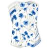 Gift Boutique 100 Blue Indian Poppy Floral Guest Napkins Decorative Hand Towels Disposable Paper Spring Flowers Napkins for Toilet Powder Room Holiday Wedding Bridal Shower Flower Party Napkin Towel view 3