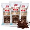 LIEBERS Thin Chocolate Rice Cakes, Kosher Certified Dairy and Dairy Free Options, Gluten Free Snack (Brittle Topped Dark Chocolate) view 1
