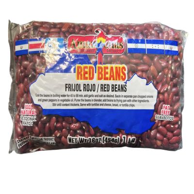 red beans, frijoles rojos producto centroamericano 1 libra