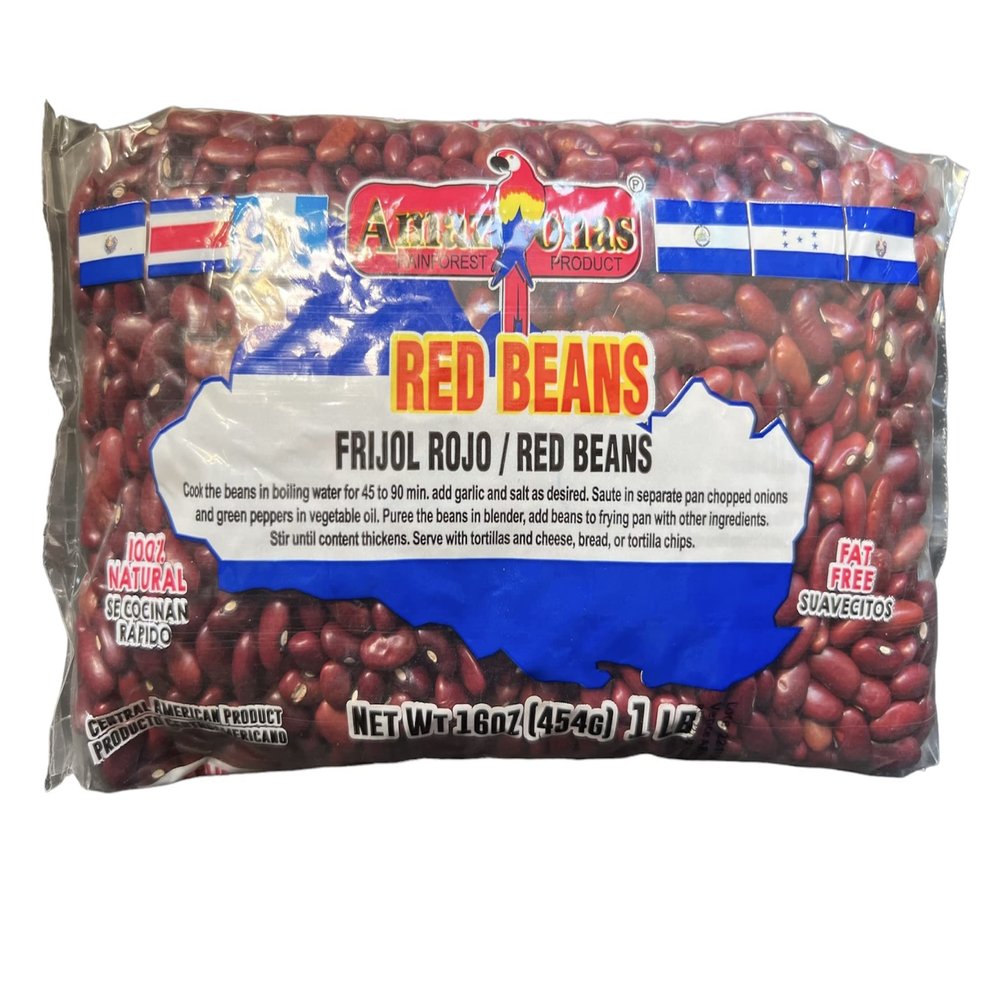 red beans, frijoles rojos producto centroamericano 1 libra