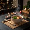 Hakubaku Japanese Ramen Noodle Soup, SHIO, 3.88oz (Pack of 6), Authentic Japanese ramen non-fried & soft noodles, shelf-stable. Product of Japan. Pack of 6 Ramen noodles. view 3