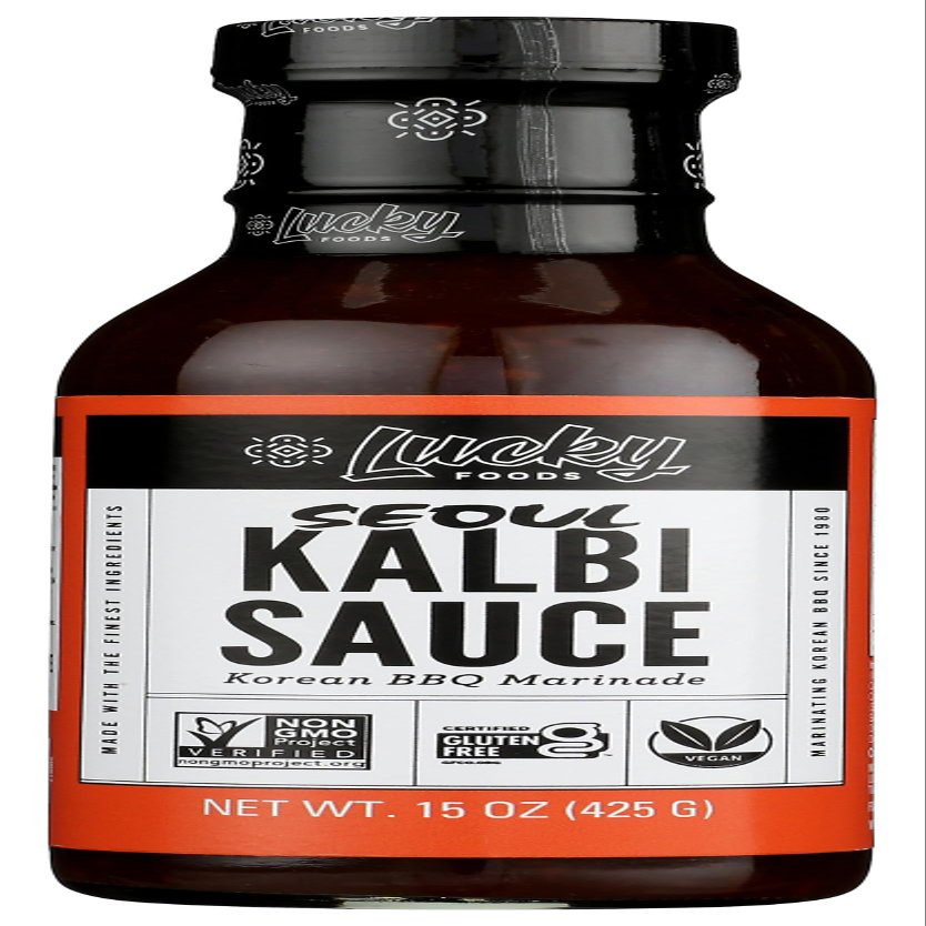 Lucky Foods, Seoul Kalbi Sauce, 15 Ounce