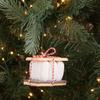 S'Mores White Marshmallows with Chocolate Christmas Tree Ornament Peppermint Threads Great Gift Idea Holiday Decoration Marshmallows Lovers view 2