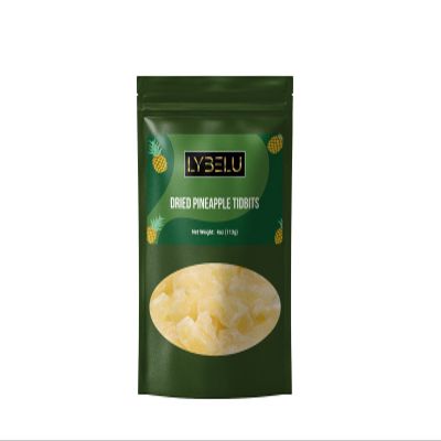 Dried Pineapple Tidbits 4oz