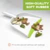 Broom Dustpan Brush Small Dust pan: Small Broom and Dustpan Set Mini Dust pan and Brush Set for Desk, Home, Camping Tent (Light Green) view 2