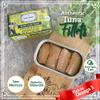 Santo Amaro - Artisanal Wild Tuna Fillets in Olive Oil & Oregano, Pole & Line Caught Tuna from Portugal, Hand-Packed Athens-Style Canned Tuna Fish, 22g Protein, Paleo, Keto, Low Mercury, Pack of 3 view 3