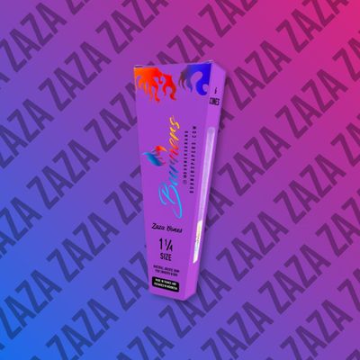 Burners Papers 1 1/4 Size pack of 6 (Zaza Cones Pack of 5)
