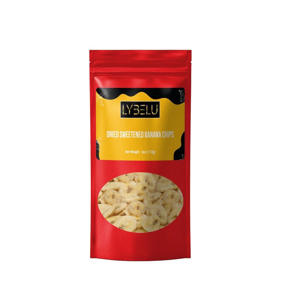 Dried Sweetened Banana Chips  4oz
