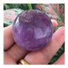 WGPHD Health & Household Natural Amethyst Stone Quartz Crystal Ball Beautiful Purple Quartz Healing Crystals (Size : 35-40mm) view 2