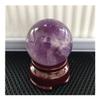 WGPHD Health & Household Natural Amethyst Stone Quartz Crystal Ball Beautiful Purple Quartz Healing Crystals (Size : 35-40mm) view 4