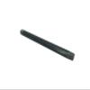10" Black Pipe 1/2" x 10" Malleable Cast Iron Pipe Nipple, Pre Cut Connectors, Fits Standard Half Inch Black Threaded Pipes Nipples and Fittings, Vintage DIY Furniture 15076-1PK !-NPF-SL