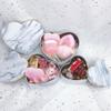 OUNONA 3pcs Heart Shaped Box Flower Wrapping Basket Cardboard Paper Case Bulk Candle Containers Candle Vessels Coated Paper White Bridesmaid Cardboard Box Luxury view 2