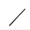 20" Black Pipe 1/2" x 20" Malleable Cast Iron Pipe Nipple, Pre Cut Connectors, Fits Standard Half Inch Black Threaded Pipes Nipples and Fittings, Vintage DIY Furniture 15081-1PK !-NPF-SL view 2