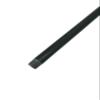 20" Black Pipe 1/2" x 20" Malleable Cast Iron Pipe Nipple, Pre Cut Connectors, Fits Standard Half Inch Black Threaded Pipes Nipples and Fittings, Vintage DIY Furniture 15081-1PK !-NPF-SL view 4