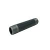 4" Black Pipe 1/2" x 4" Malleable Cast Iron Pipe Nipple, Pre Cut Connectors, Fits Standard Half Inch Black Threaded Pipes Nipples and Fittings, Vintage DIY Furniture 15073-10PK !-NPF-SL view 3