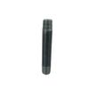 4" Black Pipe 1/2" x 4" Malleable Cast Iron Pipe Nipple, Pre Cut Connectors, Fits Standard Half Inch Black Threaded Pipes Nipples and Fittings, Vintage DIY Furniture 15073-10PK !-NPF-SL view 4