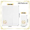 200 Pack Monogrammed Disposable Napkins Gold Foil Letter E Guest Napkins Initial Disposable Hand Paper Towels for Wedding Engagement Baby Shower Party Home Kitchen Bathroom Dinner Decorative Towels view 2